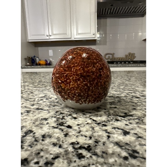 GCA Art Glass - Colorful Glass Cute Big Eye Owl Paper Weight Desk/Office ,3.75"T - Picture 4 of 7